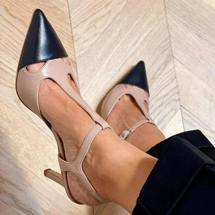 Evrardine | Two-Tone Pointed Pump