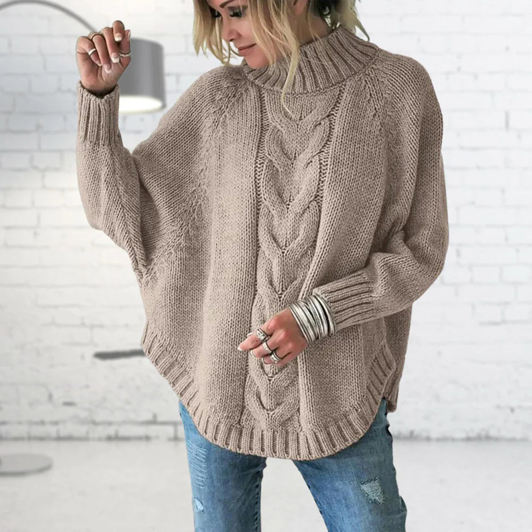 Elysian | Knitted Sweater with Cable Pattern