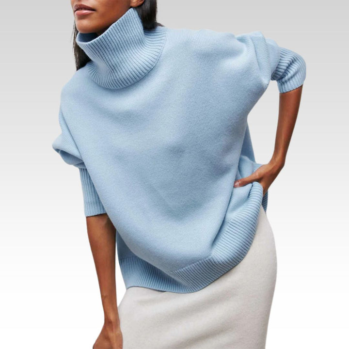Amelia | Elegant Knitted Turtleneck Sweater