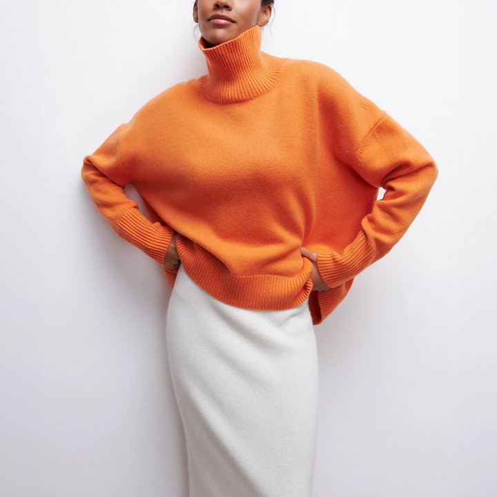 Amelia | Elegant Knitted Turtleneck Sweater