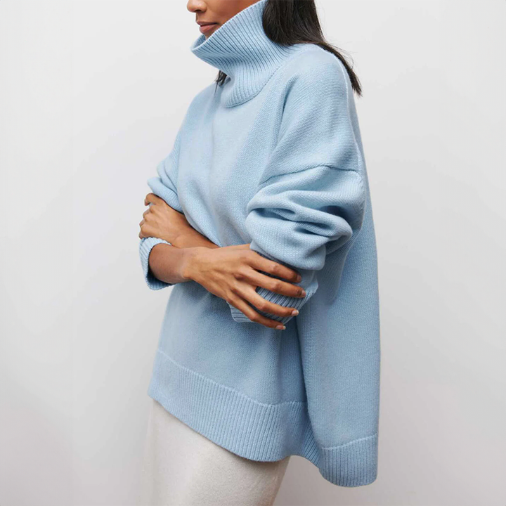 Amelia | Elegant Knitted Turtleneck Sweater