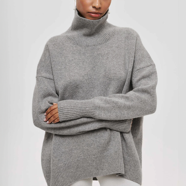 Amelia | Elegant Knitted Turtleneck Sweater