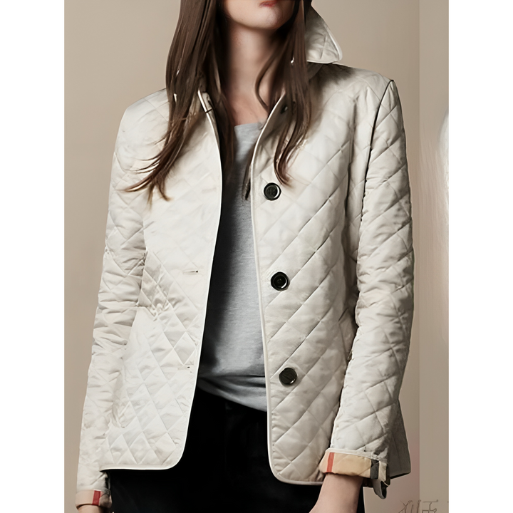 Leila | Short Padded Jacket with Buttons