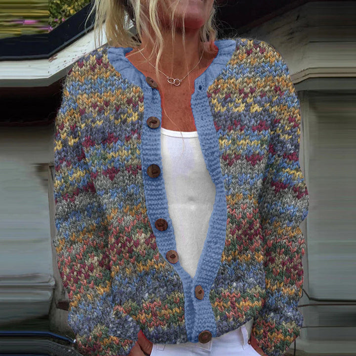 Lotte | Light Cardigan with Playful Print