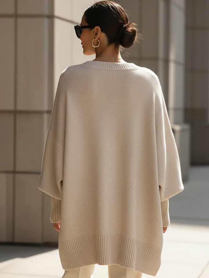 Victoria | Oversized Poncho Sweater