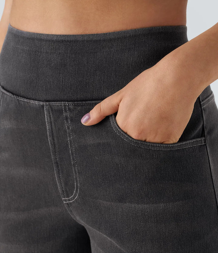 Victoria | High-Waisted Elastic Trousers with a Comfortable Fit