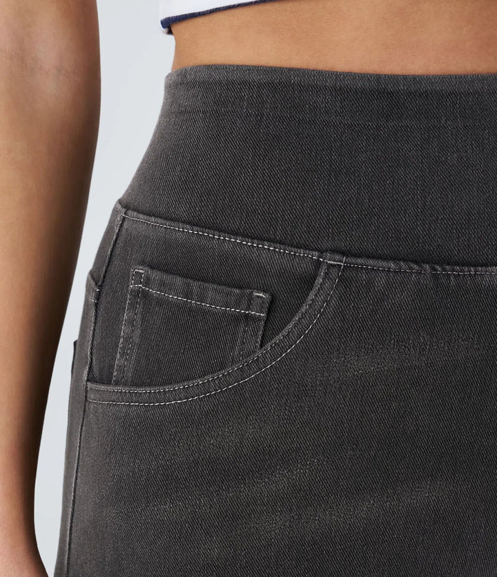 Victoria | High-Waisted Elastic Trousers with a Comfortable Fit