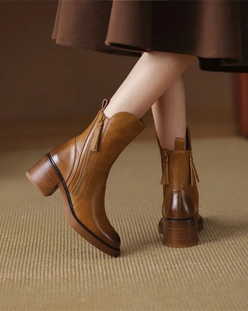 Victoria™ | Elegant and Timeless Orthopedic Ankle Boots