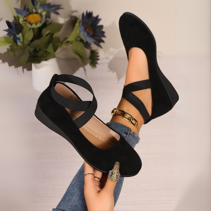 Victoria™ - Comfy Closed Wedge Slip-On Shoes