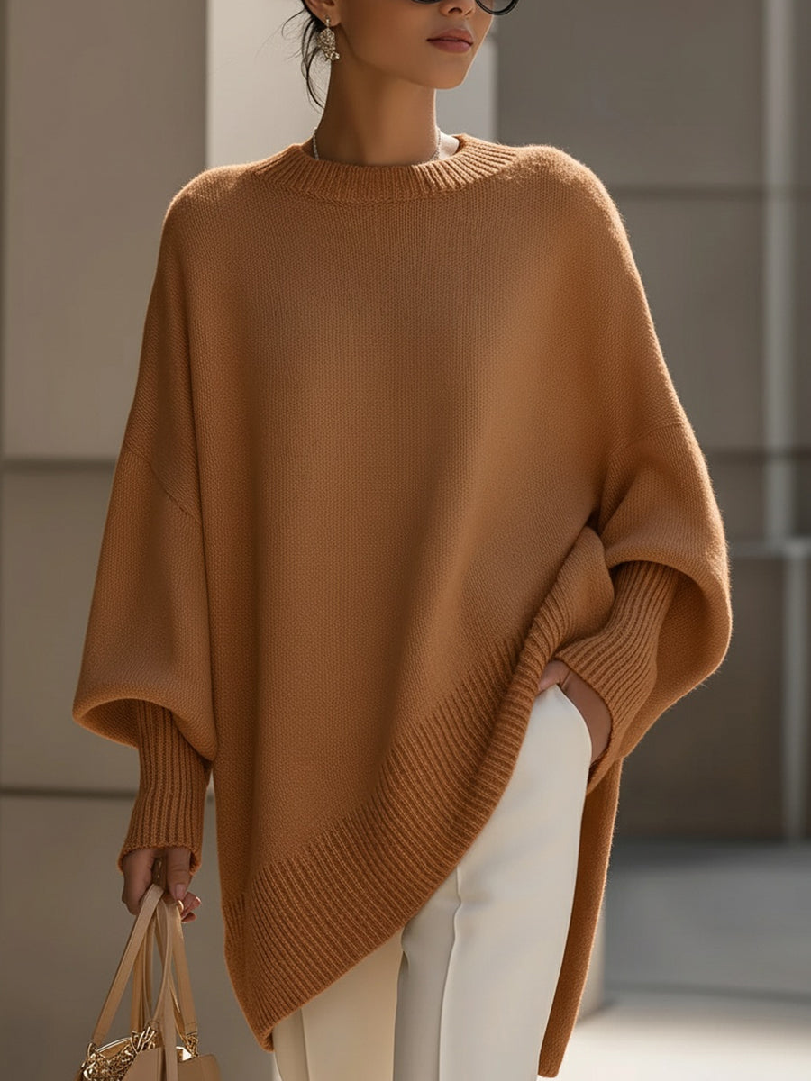Victoria | Oversized Poncho Sweater