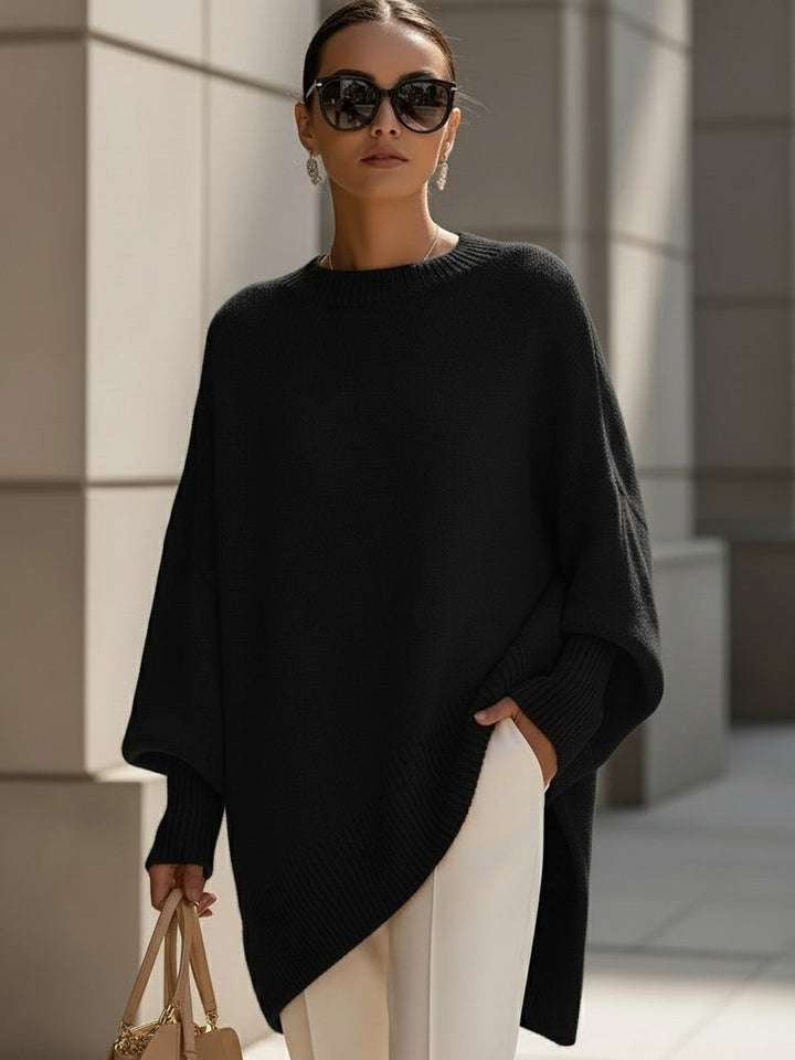 Victoria | Oversized Poncho Sweater