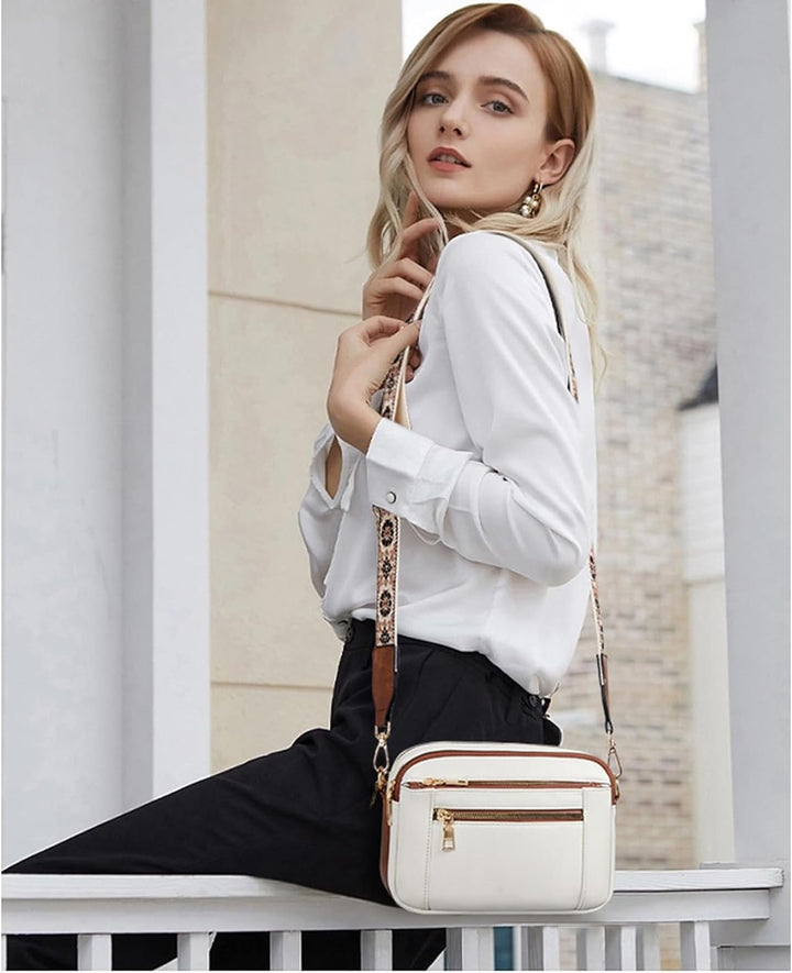 Victoria | Refined Leather Shoulder Bag