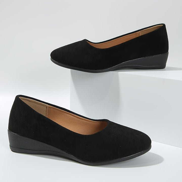 Madison™ – Comfortable wedge-heel ballet flats