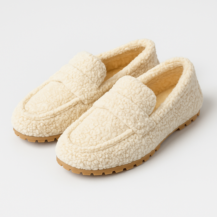 Victoria™ | Luxury Orthopedic Lambswool Moccasins