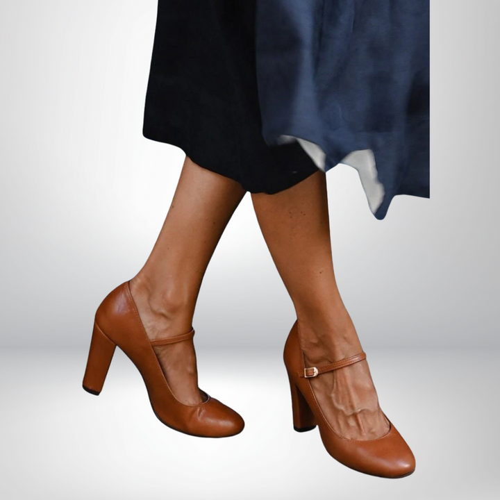 Bravina | Daily Sandals with Low Heel