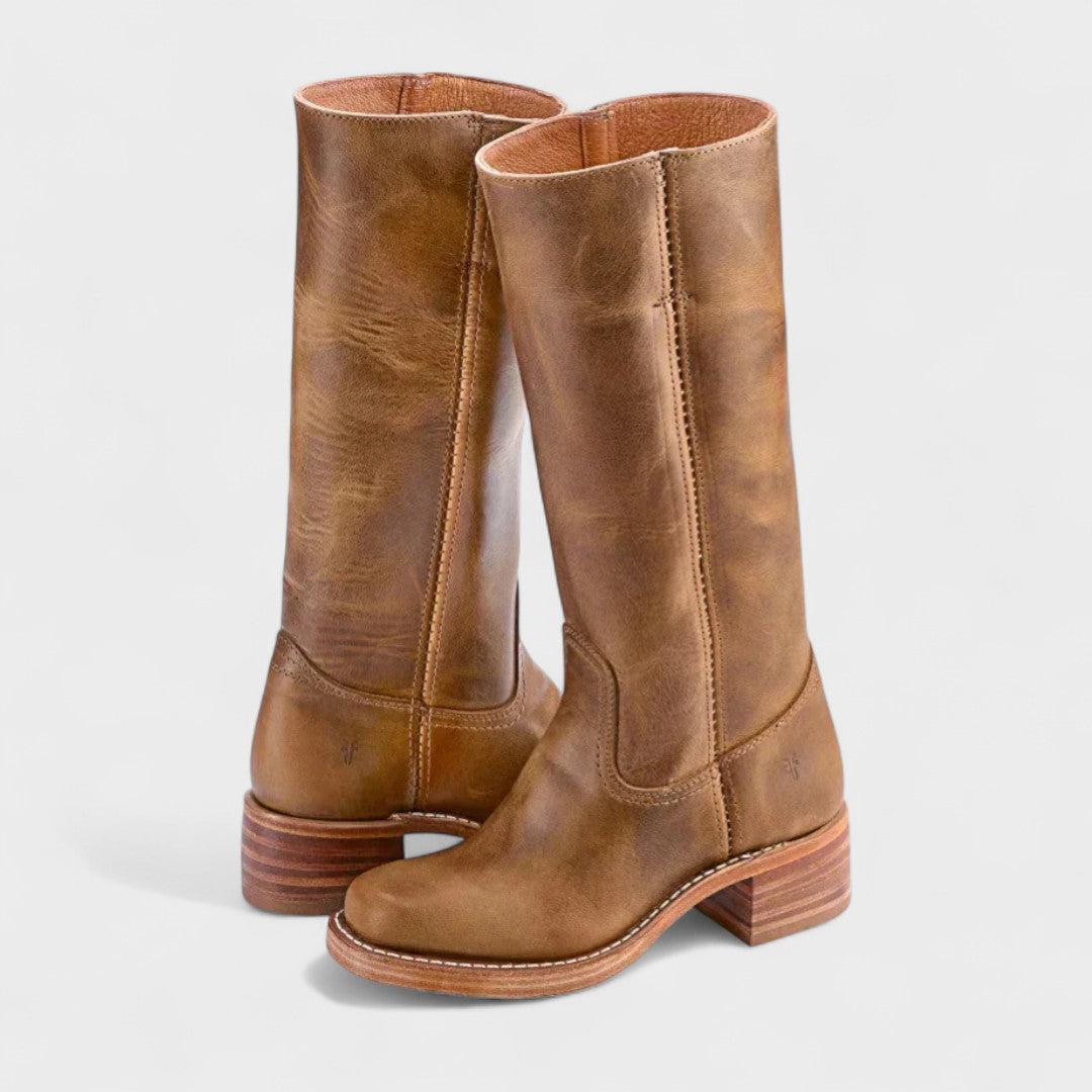 Victoria | Tall Leather Boots
