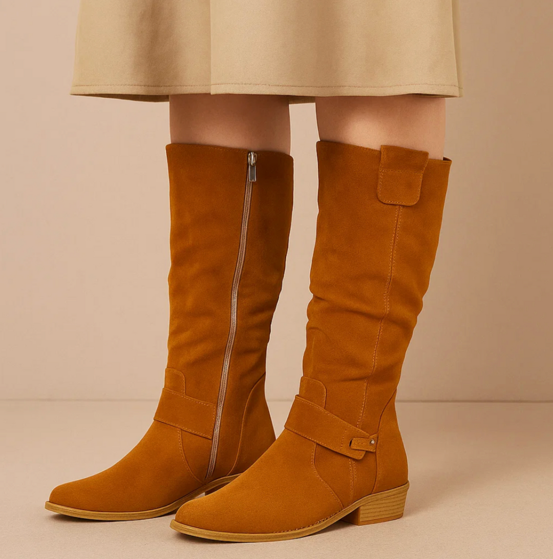 Victoria - Suede Orthopedic Boots