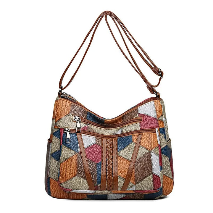 Victoria™ | Mosaic leather handbag