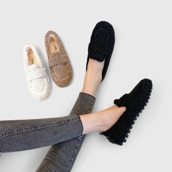 Victoria™ | Luxury Orthopedic Lambswool Moccasins