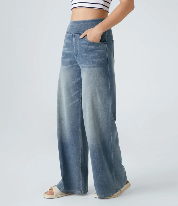 Victoria | High-Waisted Elastic Trousers with a Comfortable Fit
