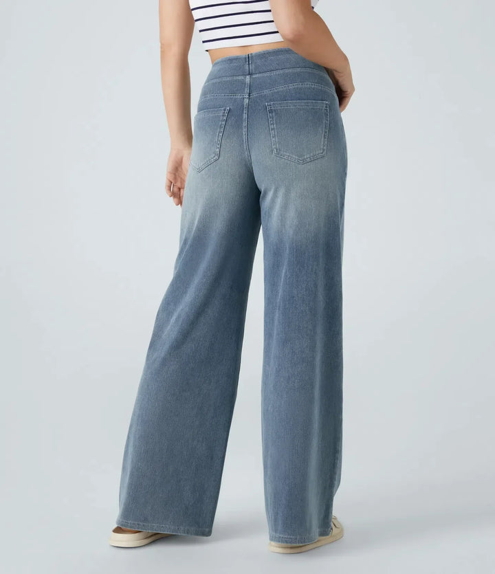 Victoria | High-Waisted Elastic Trousers with a Comfortable Fit