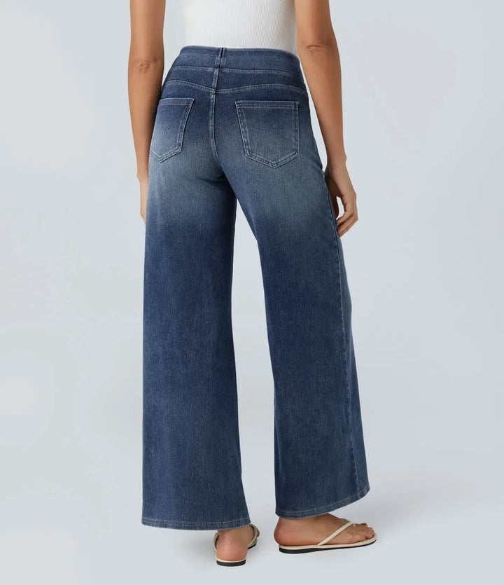 Victoria | High-Waisted Elastic Trousers with a Comfortable Fit