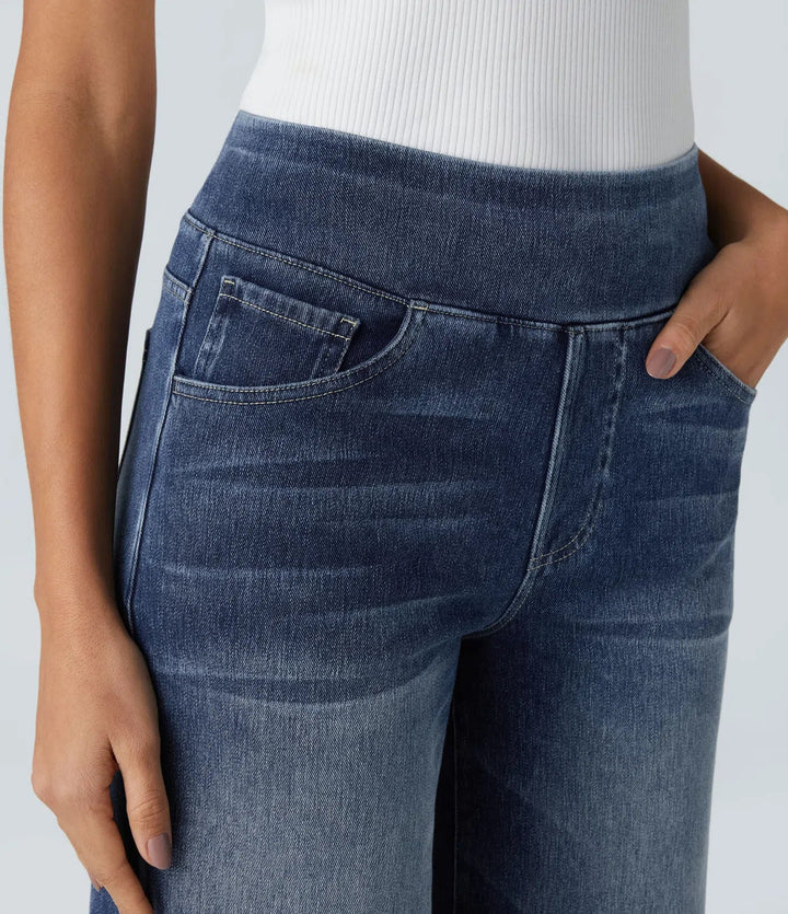 Victoria | High-Waisted Elastic Trousers with a Comfortable Fit