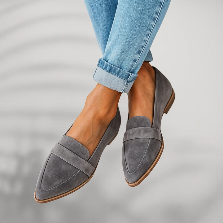 Florentia™ | Suede Loafers – Elegant & Timeless