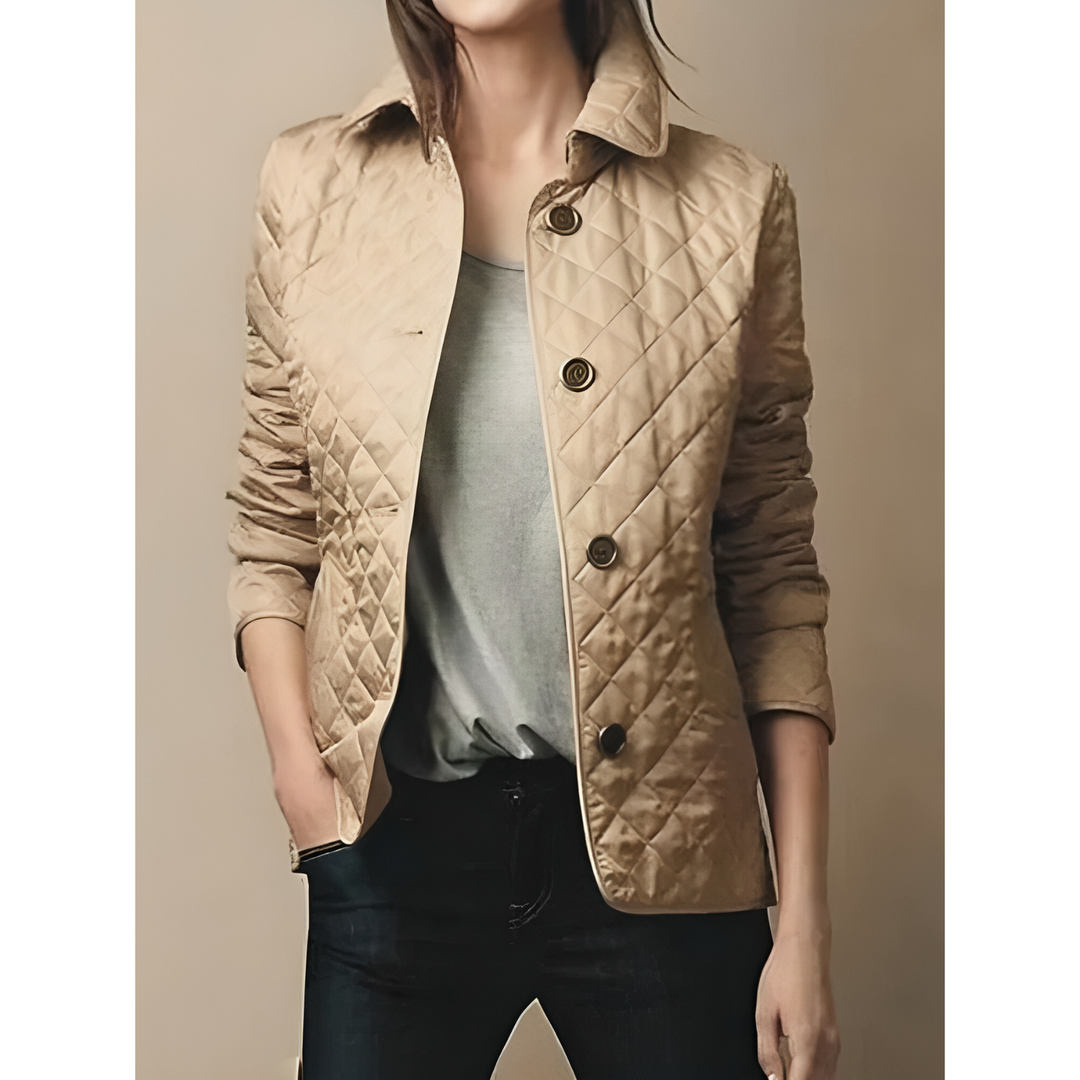 Leila | Short Padded Jacket with Buttons