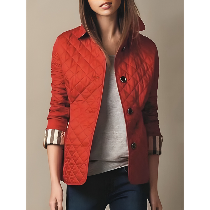 Leila | Short Padded Jacket with Buttons