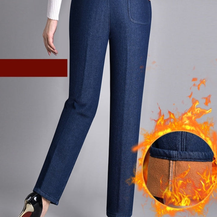 Victoria® | Women’s Jeans with Side Pockets and Elastic Waist