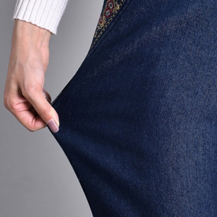 Victoria® | Women’s Jeans with Side Pockets and Elastic Waist