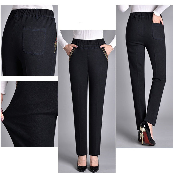 Victoria® | Women’s Jeans with Side Pockets and Elastic Waist