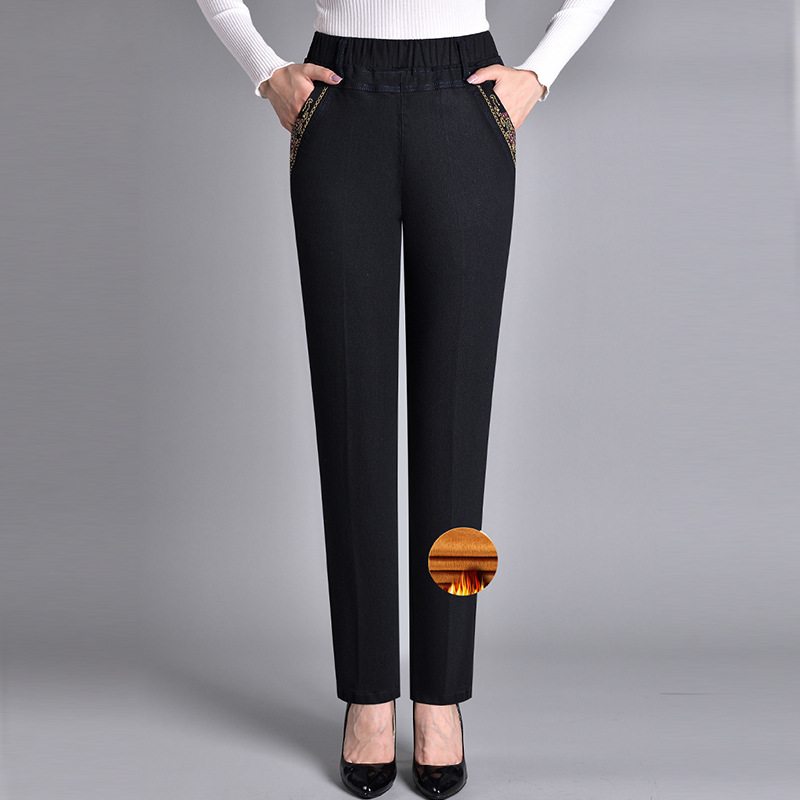Victoria® | Women’s Jeans with Side Pockets and Elastic Waist
