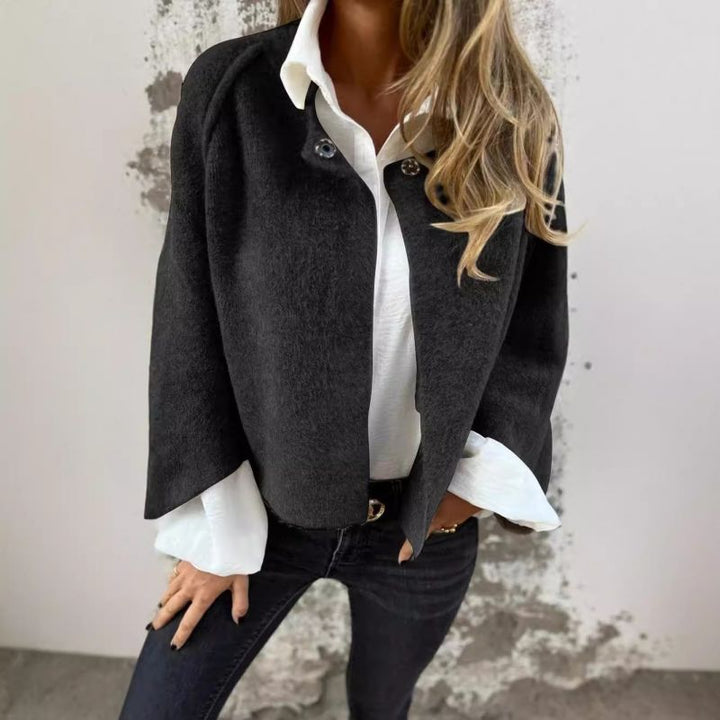 Elise™ - Short jacket with chic flared sleeves